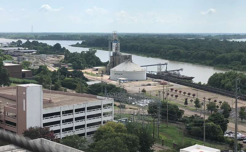 Image from Vicksburg, Mississippi, taken on July 4, 2018.