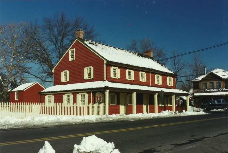 Historic Village Inn located in Englishtown, Monmouth County, New Jersey USA (circa 1996)