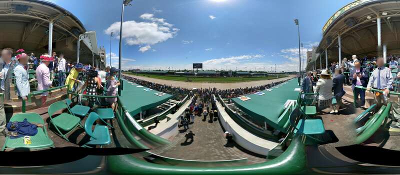 Churchill Downs Pano 
May 2017
Louisville, Kentucky
2017 Kentucky Derby.