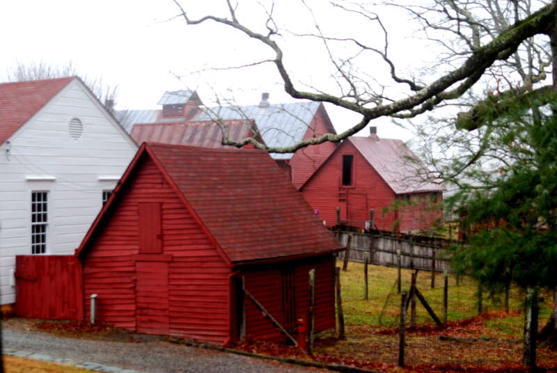 Barns, Carl Sandburg Home National Historic Site, Flat Rock, NC