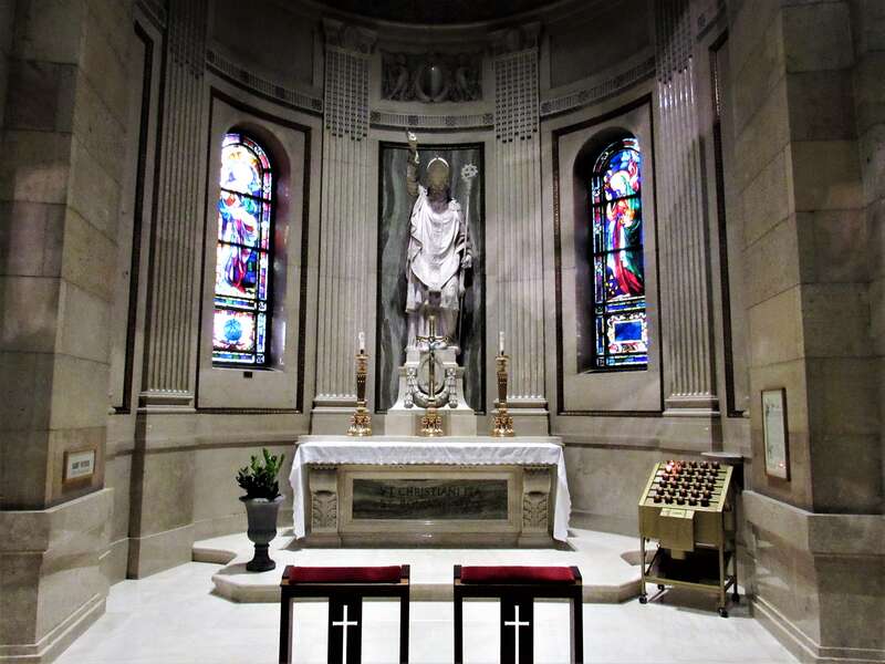 The Chapel of St. Patrick in the Cathedral of Saint Paul in St. Paul, Minnesota.