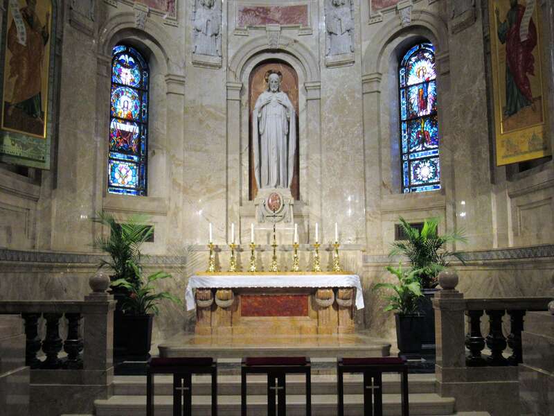 The Chapel of the Sacred Heart in the Cathedral of Saint Paul in St. Paul, Minnesota.