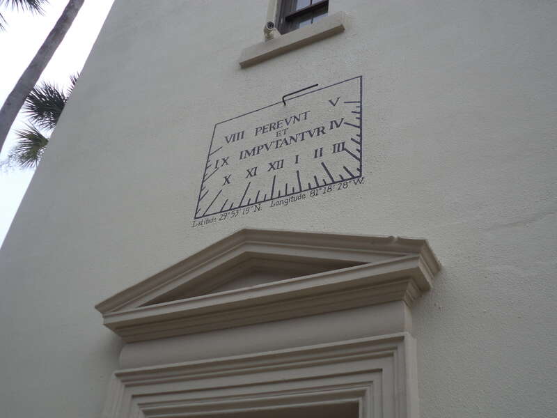 Cathedral of St. Augustine coordinates, St. Augustine, St. John's County, Florida