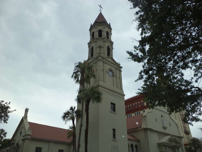 Cathedral of St. Augustine tower, St. Augustine, St. John's County, Florida