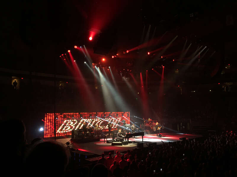 Elton John at Giant Stadium in Hershey