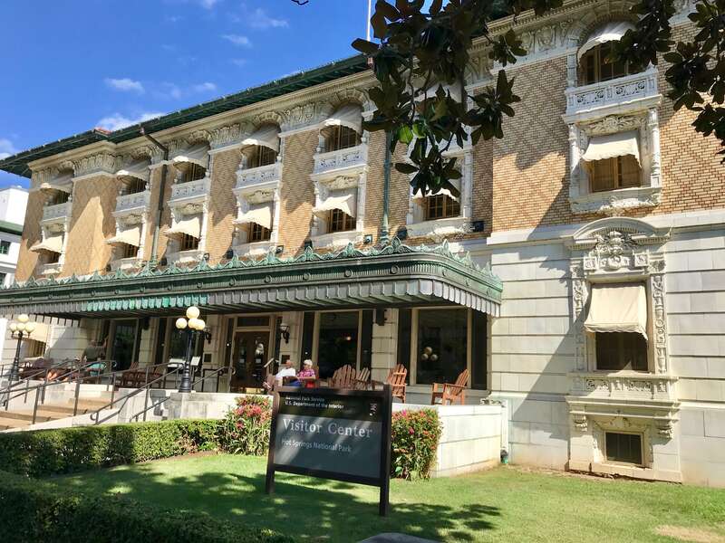 Bathhouse Row @ Hot Springs National Park, Arkansas