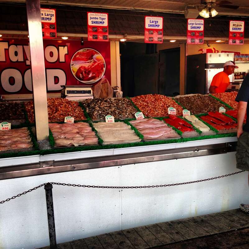 Fresh Fish at Maine Ave Fish Market