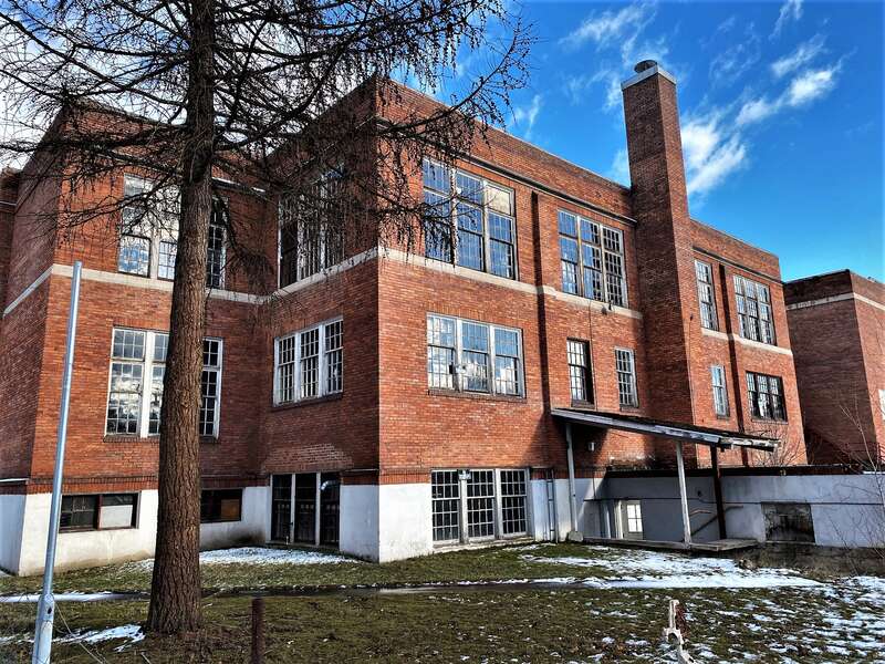 Libby High School  Southwest view.