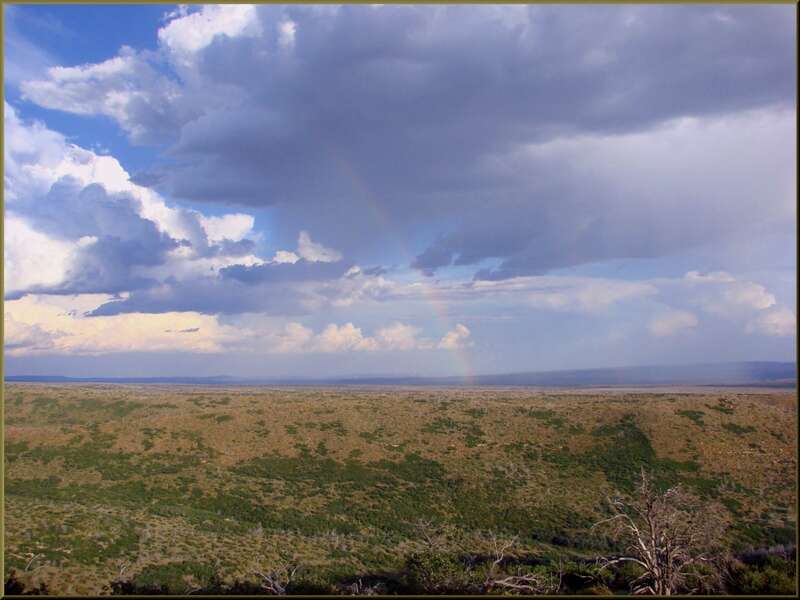 (1 in a multiple picture set)
The last night we were in our cabin at Mesa Verde NP, I was wakened by violent thunder and flashes of lightning.  I went out on the balcony, and I was awed by the power of nature.  The park is on top of a mesa and it