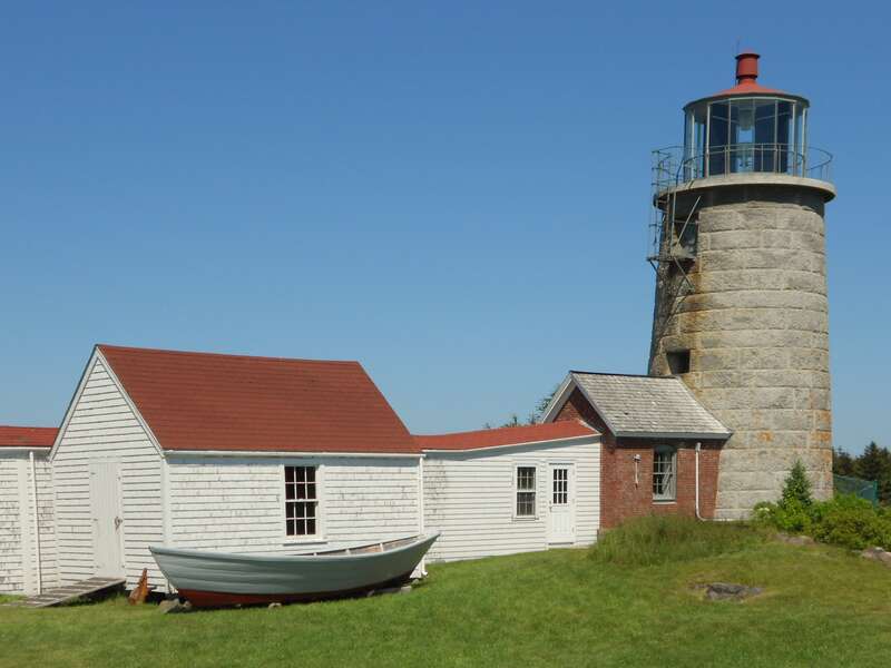 Monhegan Island Lighthouse and Quarters, Monhegan Island Monhegan