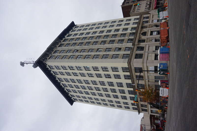 The Bell Building in Montgomery, Alabama (United States).