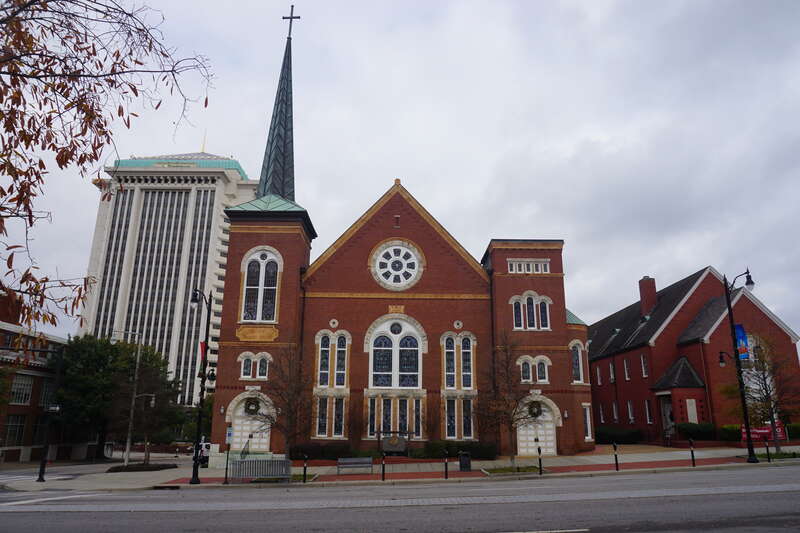 River City United Methodist Church in Montgomery, Alabama (United States).