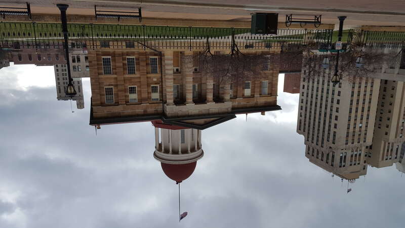 Photo of the Old State Capitol in Illinois taken on March 1, 2017.