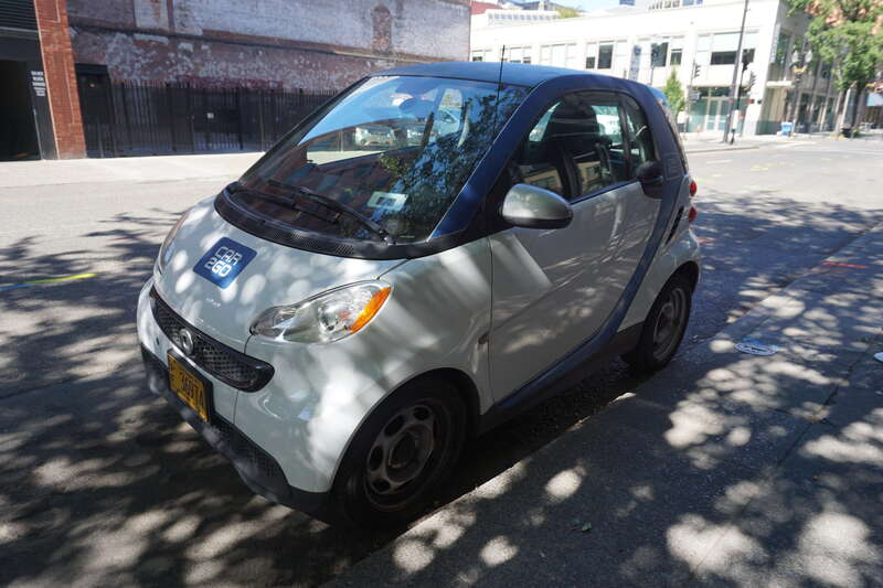 A car2Go in Portland, Oregon (United States).