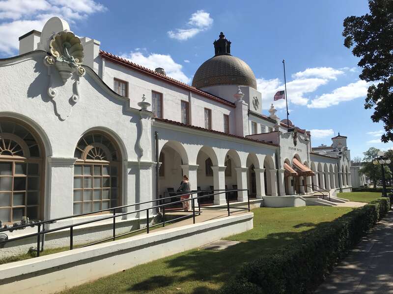 Bathhouse Row @ Hot Springs National Park, Arkansas