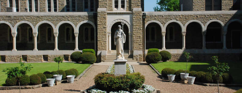 Subiaco Abbey Inner Court
