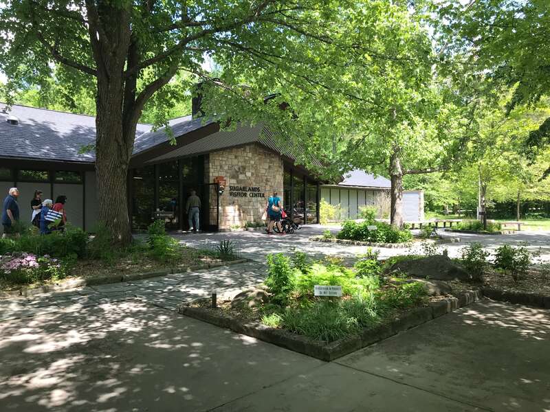 Sugarlands Visitor Center, May 2018--Andrea Walton