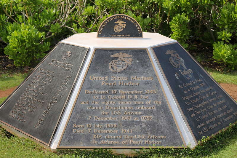 World War II Valor in the Pacific Monument, Pearl Harbor, Honolulu, Oahu, Hawaii, United States