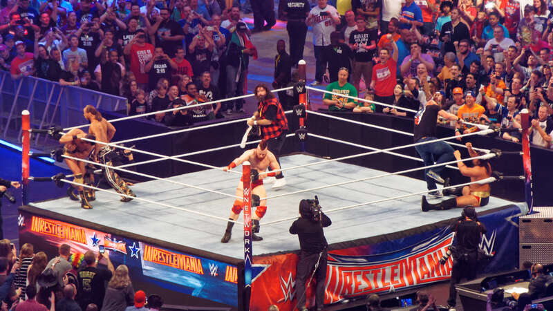 WrestleMania 32 was the thirty-second annual WrestleMania professional wrestling pay-per-view (PPV) event produced by WWE. It took place on April 3, 2016, at AT&amp;amp;T Stadium in Arlington, Texas. Twelve matches were contested on the card (with three