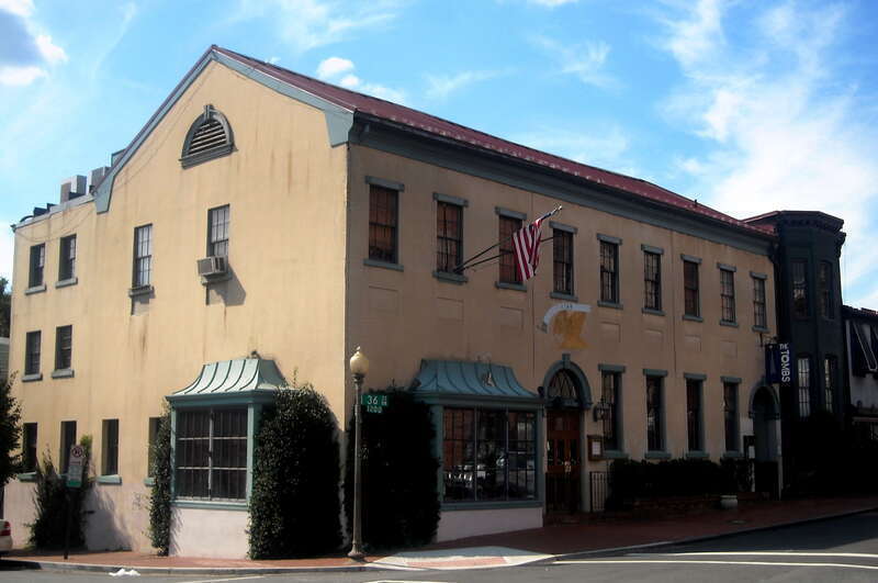 The building located at 1226 36th Street NW in the Georgetown neighborhood of Washington, D.C., is a contributing property to the Georgetown Historic District. It was built as three separate houses in the 19th-century that were later combined. The