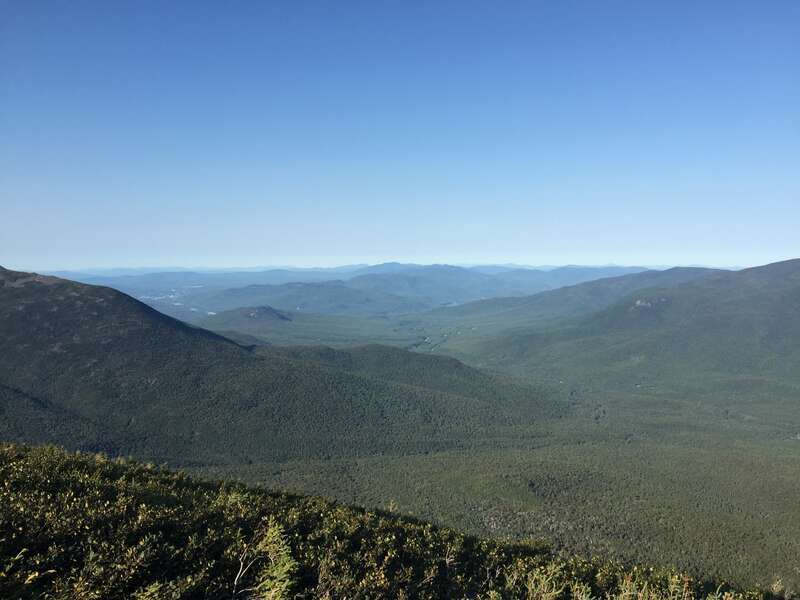 View northeast from the Mount Washington Auto Road at about mile 5.1 (about 4740 feet above sea level) in Thompson and Meserve's Purchase Township, Coos County, New Hampshire