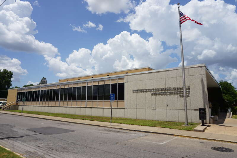 The United States Post Office in Ardmore, Oklahoma (United States).
