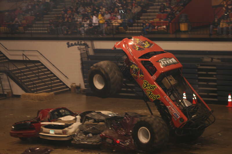 Monster Trucks at the Jamestown Civic Center on 1/15/2011.