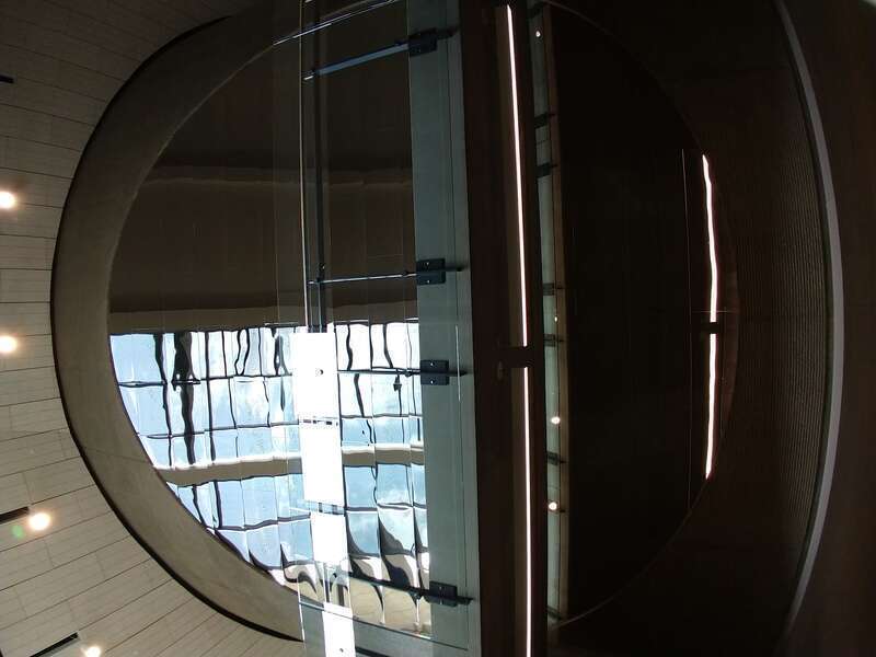 Exhibits and building at the newly opened Bell Museum of Natural History, Falcon Heights, Minnesota, on the University of Minnesota St. Paul campus.