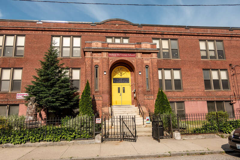 Bishop McVinney School, part of St. Michael's Roman Catholic Church, Providence, Rhode Island