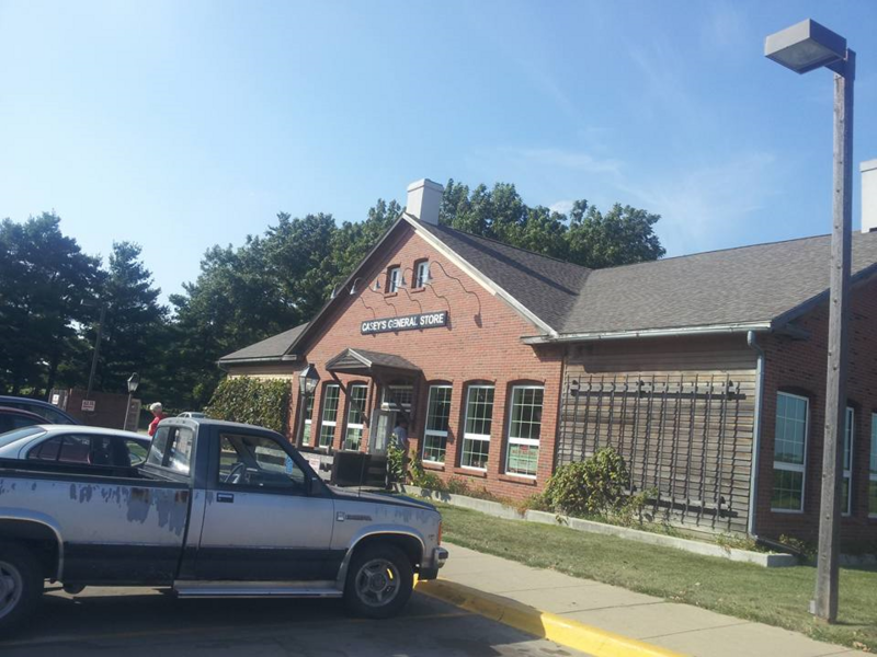 An unusual Casey's General Store in Amana Colonies, Iowa, USA