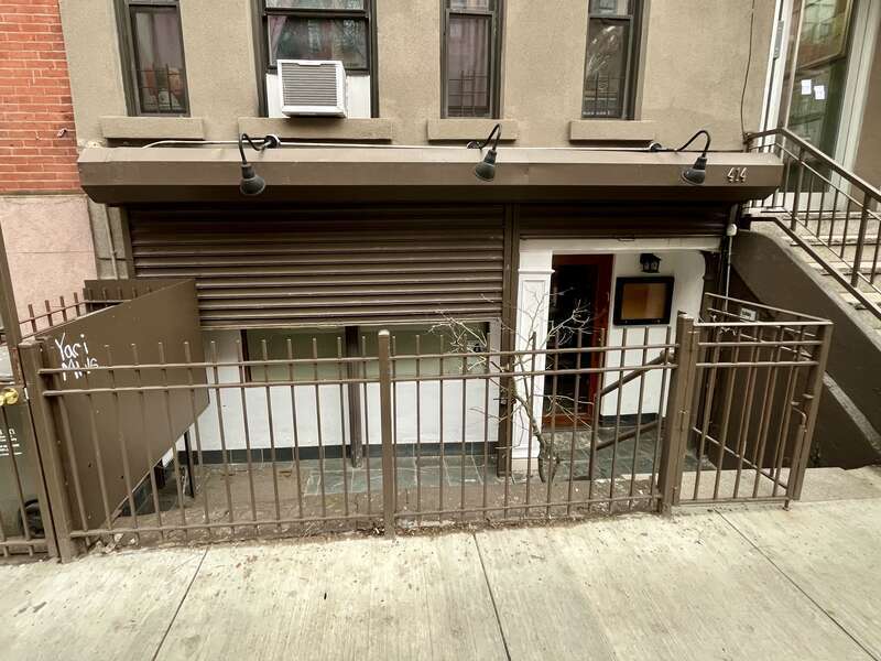 Cagen restaurant at 414 East 9th Street in Manhattan