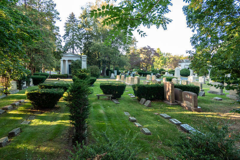 Congregation of the Sons of Israel and David Cemetery, Reservoir Avenue, Providence Rhode Island.