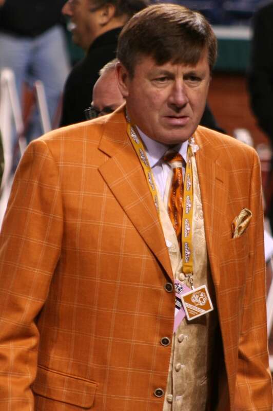 Craig Sager at the 2009 NLCS.