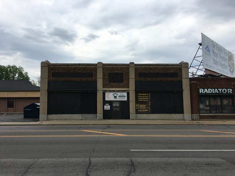 I think that this building just off of Main St. in Green Bay, WI is vacant.