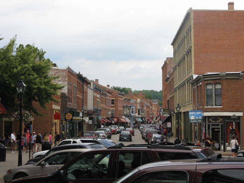 Galena Illinois downtown.