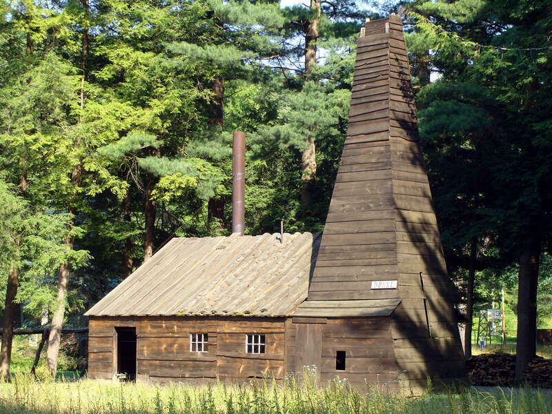 The replica engine house and derrick of the Drake Well at the Drake Well Museum in Titusville, Pennsylvania.



This is an image of a place or building that is listed on the National Register of Historic Places in the United States of America. Its