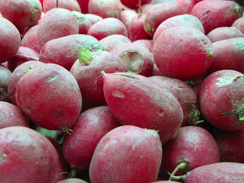 Fruits and vegetables for sale on August 5, 2012 at Eastern Market in Washington DC.
More at The Schumin Web:
&amp;lt;a href=&quot;https://www.schuminweb.com/photography/fruit-stands/&quot; rel=&quot;noreferrer