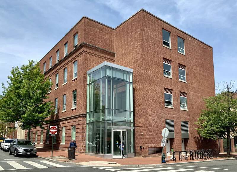The Edmund A. Walsh Building is located at 1221 36th Street NW in the Georgetown neighborhood of Washington, D.C. It was built in 1958 to house Georgetown University's School of Foreign Service and is named after the school's founder, Edmund A.