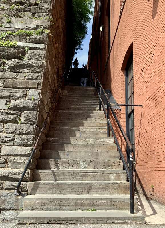Exorcist steps in Georgetown, Washington, D.C.