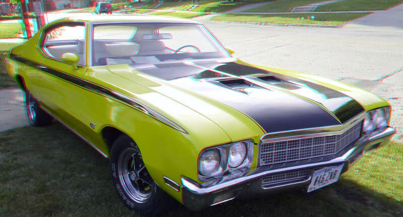 View with 3D red/cyan glasses