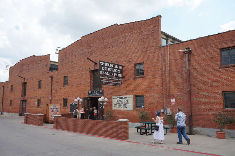 The Texas Cowboy Hall of Fame in the Fort Worth Stockyards in Fort Worth, Texas (United States).