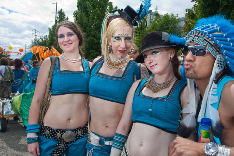 Fremont Solstice Parade, 2009.    #8989
