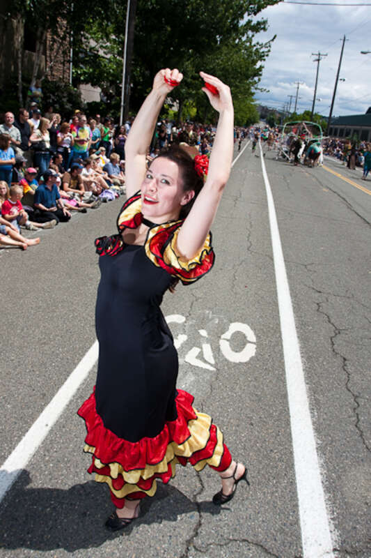 Fremont Solstice Parade, 2009.    #9399