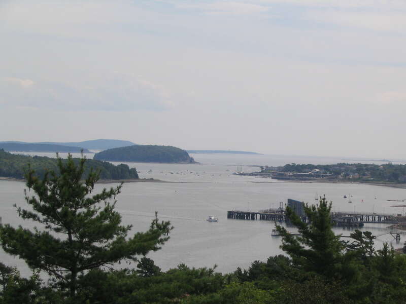 Frenchman Bay (often spelled Frenchmans Bay) is a bay in Hancock County, Maine, named for Samuel de Champlain, the French explorer who visited the area in 1604.
In a 1960 book titled, &quot;The Story of Mount Desert Island&quot;, Samuel Eliot Morison wrote,