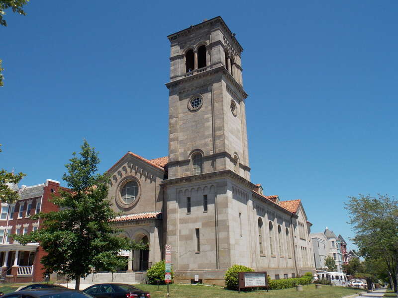 Greater First Baptist Church on 13th Street NW in Washington, D.C.