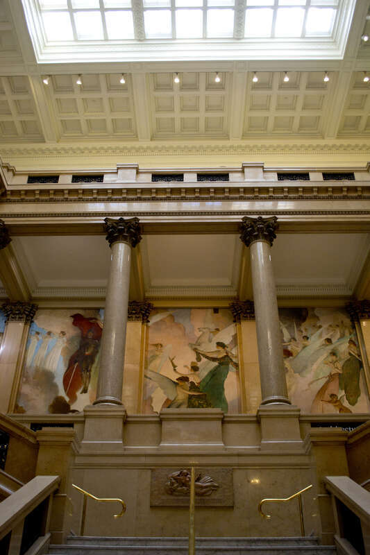 500px provided description: Lobby area of the Carnegie Museums of Art and Natural History, Pittsburgh. [#usa ,#art ,#interior ,#museum ,#pennsylvania ,#united states ,#pittsburgh ,#lobby ,#carnegie ,#carnegie museum]
