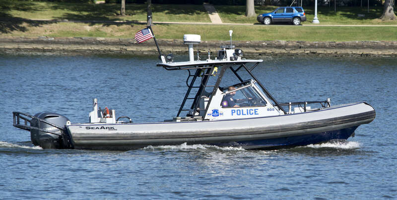 MPD Police Boat - Washington Channel - Potomac River - 2013-08-25