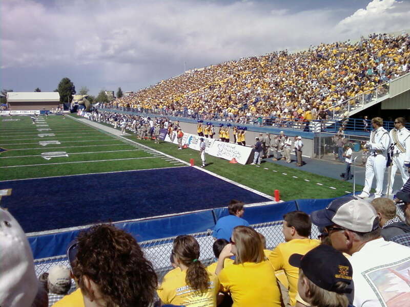 Bobcat Stadium student section