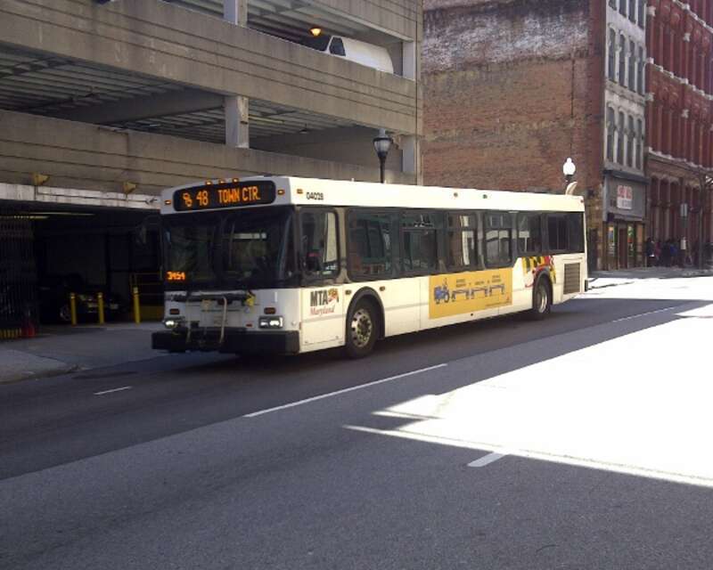 MTA Maryland New Flyer #4028 on the #48 Line.