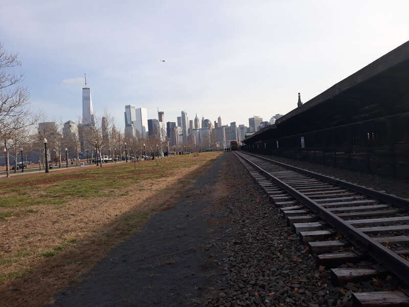 Photo from Liberty State Park with view on Manhattan
